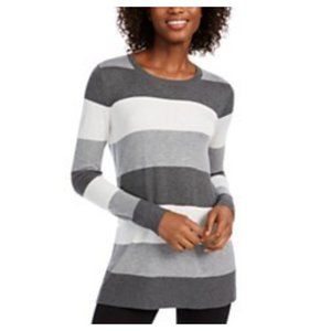 MAISON JULES Long-sleeve Striped Sweater